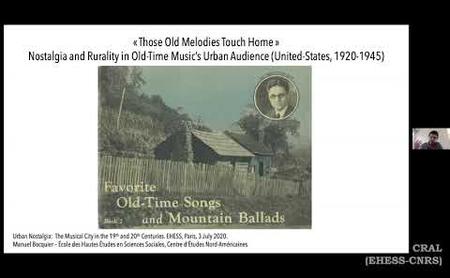 Manuel Bocquier : Nostalgia and Rurality in Old-Time Music’s Urban Audience (US &#39;20-&#39;45)