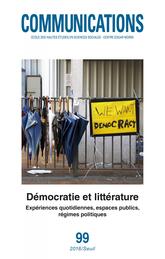 Démocratie et littérature : Expériences quotidiennes, espaces publics, régimes politiques